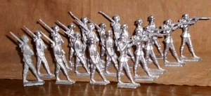 Militär 2. Weltkrieg-Zinn-/Bleifiguren?-20Stück-unbemalt-guter Zustand - Bild 1 von 7