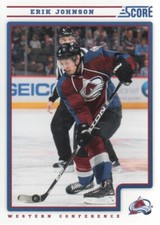 2012-13 Score Hockey #138 Erik Johnson