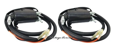 SUZUKI GS550 GS750 GS850 GS1000 4 OHM IGNITION COILS 33410-45012 2PCS (TW328) - Image 1 of 4