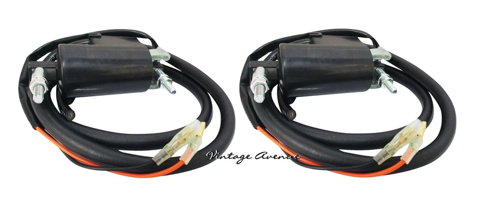 SUZUKI GS550 GS750 GS850 GS1000 4 OHM IGNITION COILS 33410-45012 2PCS (TW328) - Image 1 of 4