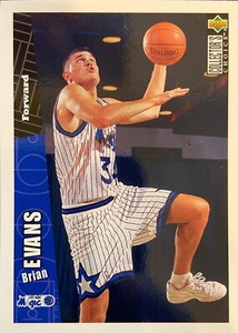 Brian Evans Collector's Choice 96-97 #297 Rookie Card Orlando Magic