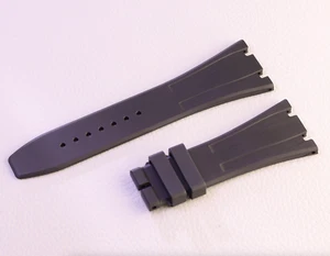 GENUINO AUDEMARS PIGUET ROYAL OAK OFFSHORE Reloj Correa de Goma Negro 26mm 28mm - Imagen 1 de 6