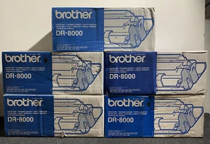 5er Set Original Brother DR-8000 Schwarz Trommeleinheiten | KOSTENLOSE 🚚LIEFERUNG - Bild 1 von 9
