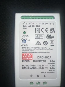 DRC-100A Alimentatore Switching / Power Supply Mean Well - Foto 1 di 4