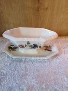 Rosenthal Maria Sossenschüssel - Saucière Ph Rosenthal 20-30er Jahre Blumen - Bild 1 von 3