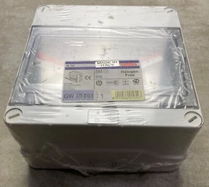GEWISS GW40003 GEHÄUSE - WAND MIT PERFORATIONSZENTREN 8M IP55 - Bild 1 von 6