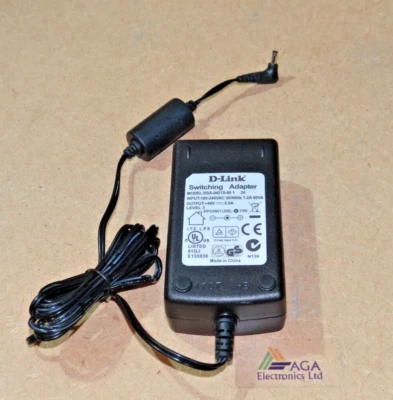 D-Link 48 V 0,5 A Netzadapter, Netzteil. Modell: DSA-0421S-50 - Bild 1 von 4