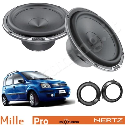 Kit 2 Casse Altoparlanti Hertz Mp165.3 Anteriori per FIAT Panda 169 dal 2003 - Immagine 1 di 4