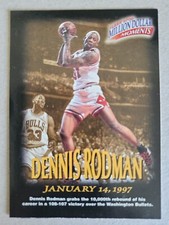 1997-98 Fleer Basketball Dennis Rodman Million Dollar Moments Card #26 of 50