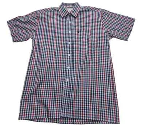 Champion Doncaster Hemd Herren Kariert Größe M Classic Fit Kurzarm - Bild 1 von 10