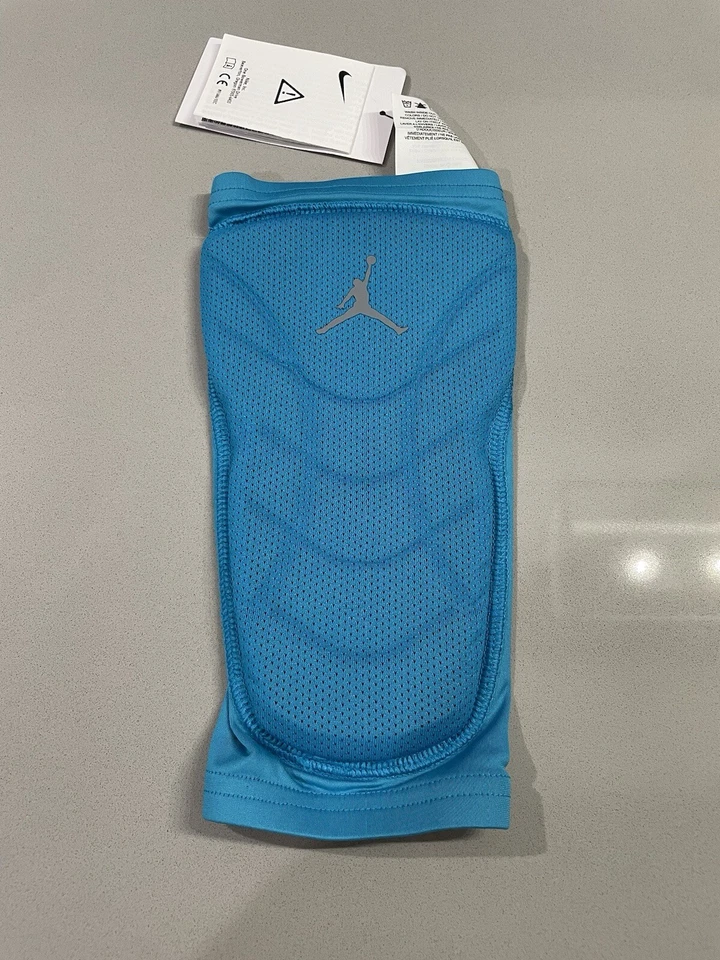 NIKE Air Jordan Padded Compression Knee Sleeve Blue Men’s Sz M 746917-444