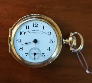 Restored 1890 Hampden Dueber Molly Stark Pocket Watch Schwarzchild Richmond - Picture 1 of 8