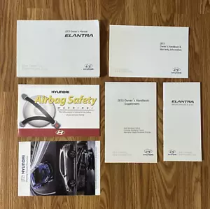 2013 Hyundai Elantra Owners Manual - Picture 1 of 1