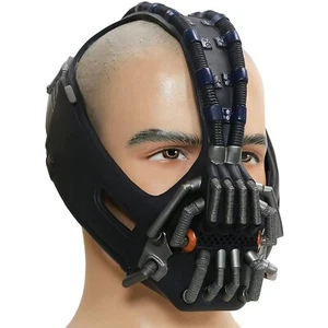 Super Bane media máscara PVC Dark Knight Rises para Halloween - Imagen 1 de 5