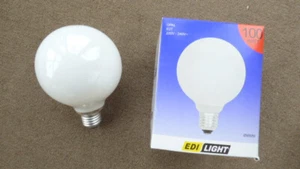 Edi Light Globelampe E27, D95mm, 100W, opalweiß, opal - Bild 1 von 1