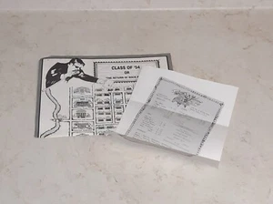 Vintage 1987 How To Host A Murder Game Replacement Piece The Class Of '54 - Picture 1 of 4