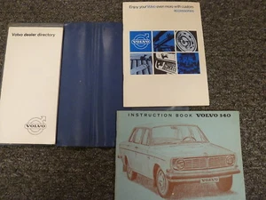 1969 Volvo 140 Sedan Wagon Owner Owner's Manual User Guide Original 1.8L 2.0L xz - Picture 1 of 1