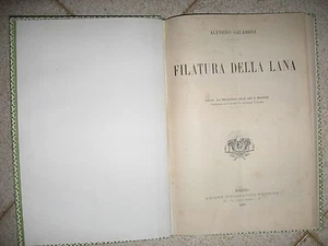 T342-LA FILATURA DELLA LANA DI A.GALASSINI 1886 - Picture 1 of 2