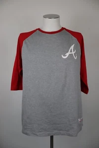 Cooperstown Majestic Atlanta T-Shirt Baseball Herren Jersey Gr L Herr Sport - Bild 1 von 8