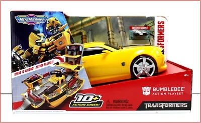 Transformers Micro Machines BUMBLEBEE Action Playset  - Autobot Garage 10 Zones - Image 1 of 4