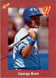1991 Classic II George Brett #T70 ROYALS