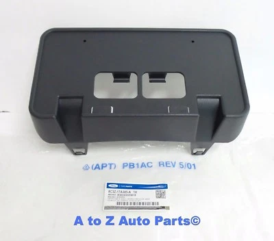 NEW 2008-2010 Ford F250-F550 Super Duty FRONT License Plate Bracket, OEM Ford - Image 1 of 4