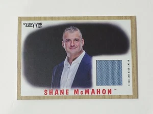 Tarjeta reliquia 2017 Topps Heritage WWE Shane McMahon 2016 Survivor Series Mat #/199 - Imagen 1 de 2