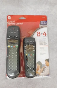 BRAND NEW SEALED GE 2 PACK UNIVERSAL REMOTE CONTROLS DOES 12 DEVICES TOTAL 8+4 - Picture 1 of 3
