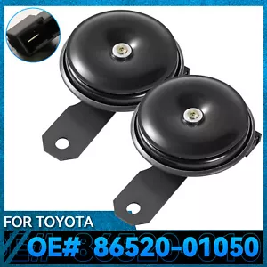 Horn Disc Low Tone_For Toyota Corolla Avalon Highlander RAV4 Tacoma 4Runner Aygo - Picture 1 of 11