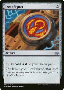 IZZET SIGNET Modern Masters 2017 mtg NM Grey - Artifact Unc - Bild 1 von 1