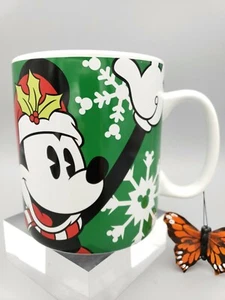 Mickey Mouse Coffee Tea Mug Gallerie Ceramic Gallery Disney Christmas LARGE 24oz - Picture 1 of 8