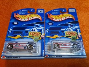 2 New Hot Wheels Star Spangled 2002 Deora II Stars Red Blue Surf Board #081 Nice - Picture 1 of 5