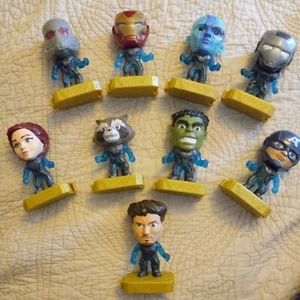 9 Mcdonalds 2019 Marvel Avengers Endgame Happy Meal Toys - Picture 1 of 10
