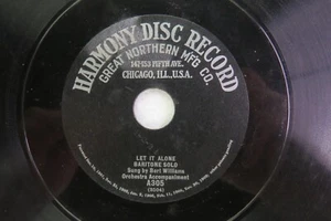 Bert Williams - HARMONY A305 - Let It Alone & Streets Of N.Y. - Billy Murray - Picture 1 of 4