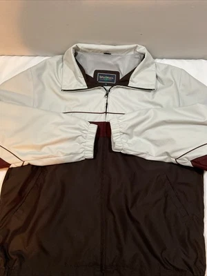 Jaqueta leve Split Rail Xtreme ao ar livre preta cinza branca tamanho LT R7 - Imagem 1 de 4