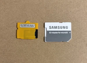 Olympus MASD-1 XD picture card adapter with Samsung 16GB memory card. - Picture 1 of 4