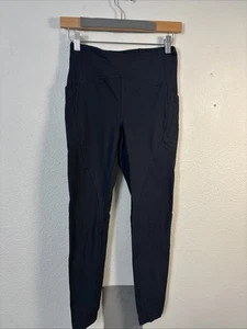 Lululemon Lead The Pack Tight Navy Blue W5AUJS Gym Running Women’s Size 6 - Picture 1 of 6
