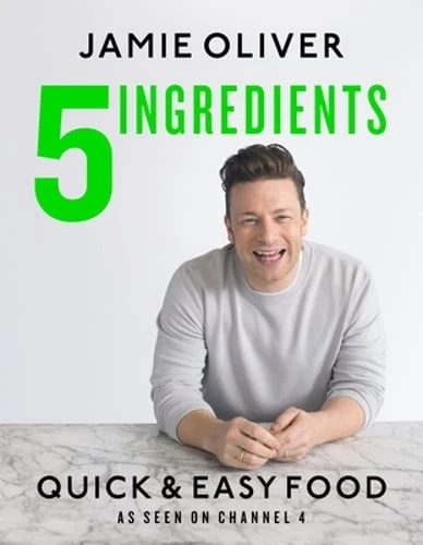 5 Ingredients - Quick & Easy Food: Jamie's most straightforward book by Oliver Foto 1 de 1
