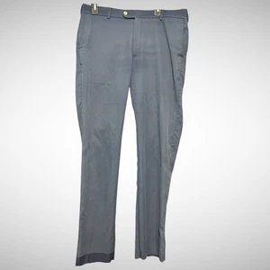 Peter Millar Men's Blue Pants 34x32 Polyester Trousers Performance Chinos Golf - Picture 1 of 8