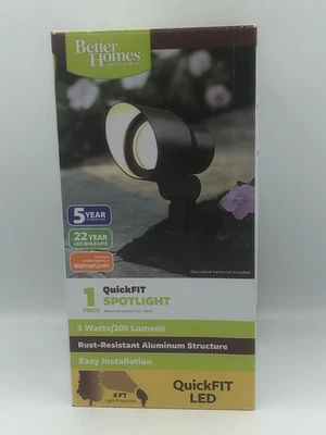 Better Homes & Gardens Landscape Spotlight QuickFIT LED 3 Watt**NEW** - Image 1 of 4