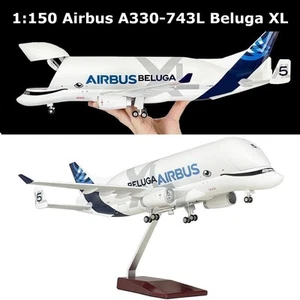 1:150 Airbus A330-743L Beluga XL Plane Model Airbus Super Cargo Transport Plane - Picture 1 of 9