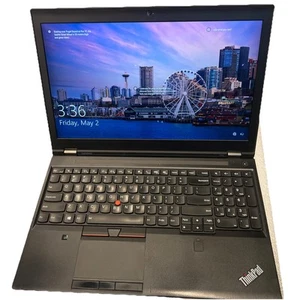 Lenovo ThinkPad P50 15.6" Core i7-6820HQ 2.7GHz 16GB RAM 512 SSD Quad M2000M GPU - Picture 1 of 6