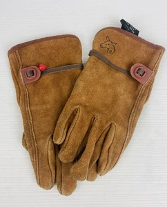 Guantes de cuero de vaca Wells Lamont de colección oeste de EE. UU. JÓVENES TALLA ÚNICA/MUJERES PEQUEÑOS - Imagen 1 de 6
