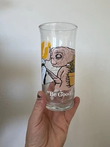 ET The Extra Terrestrial Glass Pizza Hut Collectors Series 1982 "BE GOOD" - Imagen 1 de 1