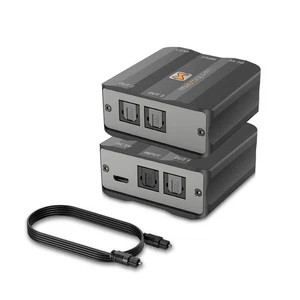 Divisor óptico 1 en 2 salidas, divisor óptico digital con cable óptico, SPD... - Imagen 1 de 14