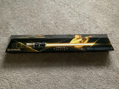 Nuevo-Sable de Luz Star Wars Rey Skywalker Yellow Force FX Elite-Envío Gratis Foto 1 de 4