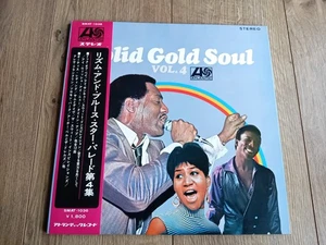 SOLID GOLD SOUL VOL 4 - VARIOUS ARTISTS LP 1968 OBI JAPAN ATLANTIC EX - Picture 1 of 6