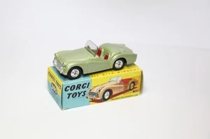 Corgi 305 Triumph TR3 Sports Car In Original Box - Near Mint Vintage Model - Picture 1 of 7