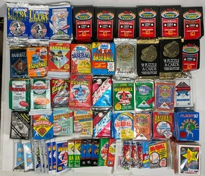 415 Pack Lot alle Vintage Baseball Fleer Upper Deck Topps Score Donruss 1987-1993 - Bild 1 von 12