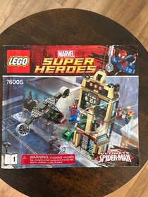 LEGO Marvel Super Heroes 76005 Daily Bugle Showdown Instruction Manual Only